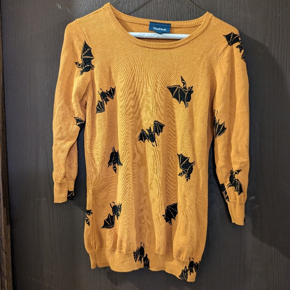 Modcloth Bat Sweater